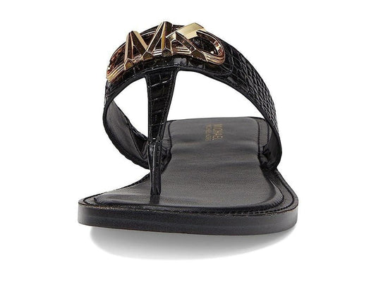 Parker 40S3PKFS1E-001 Sandal Women's Black Leather Thong JOBB1345