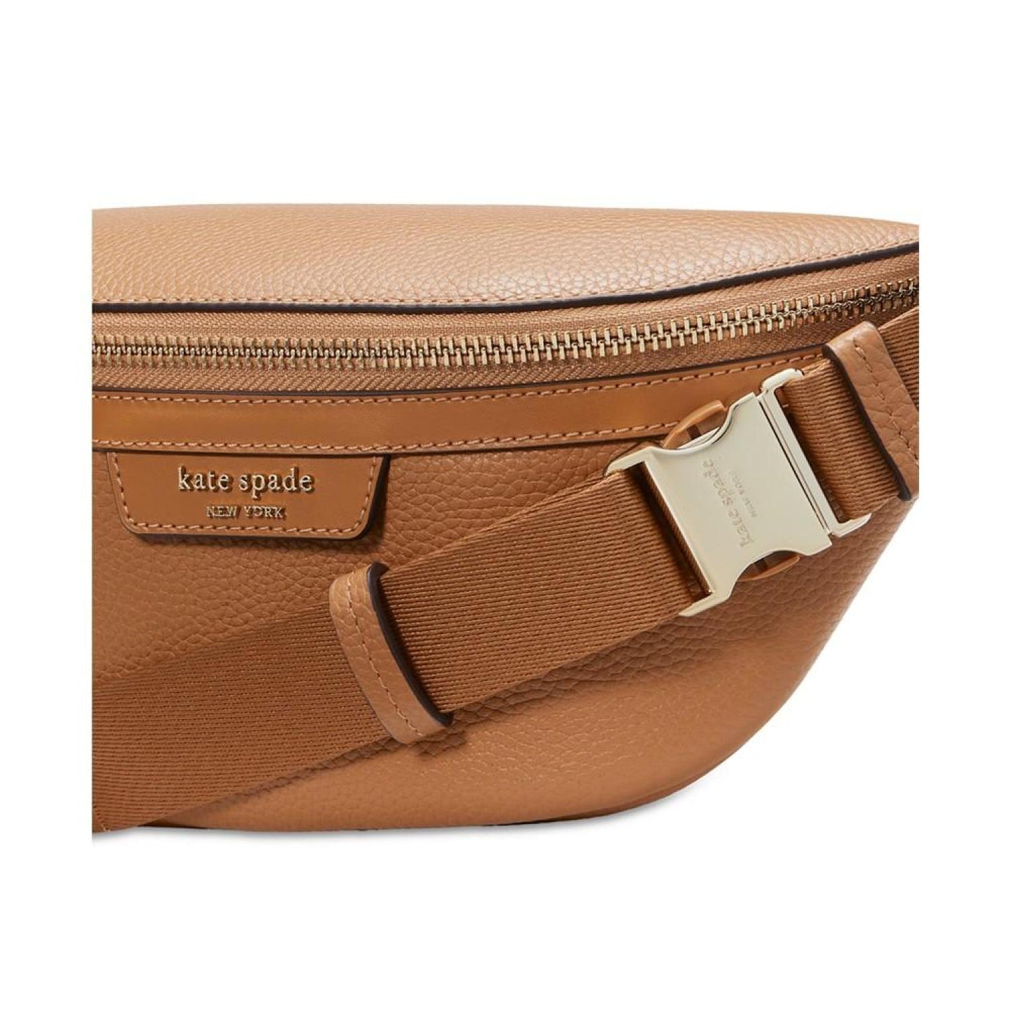 Hudson Pebbled Leather Belt Bag
