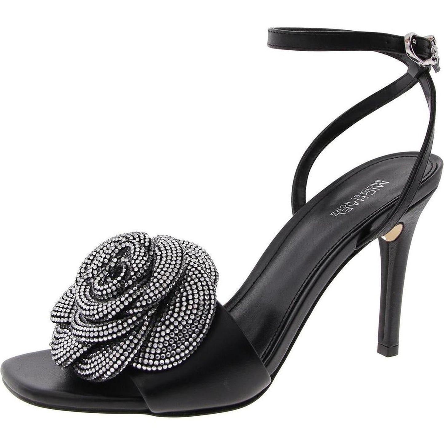 SG24G Womens Embellished Leather Ankle Strap