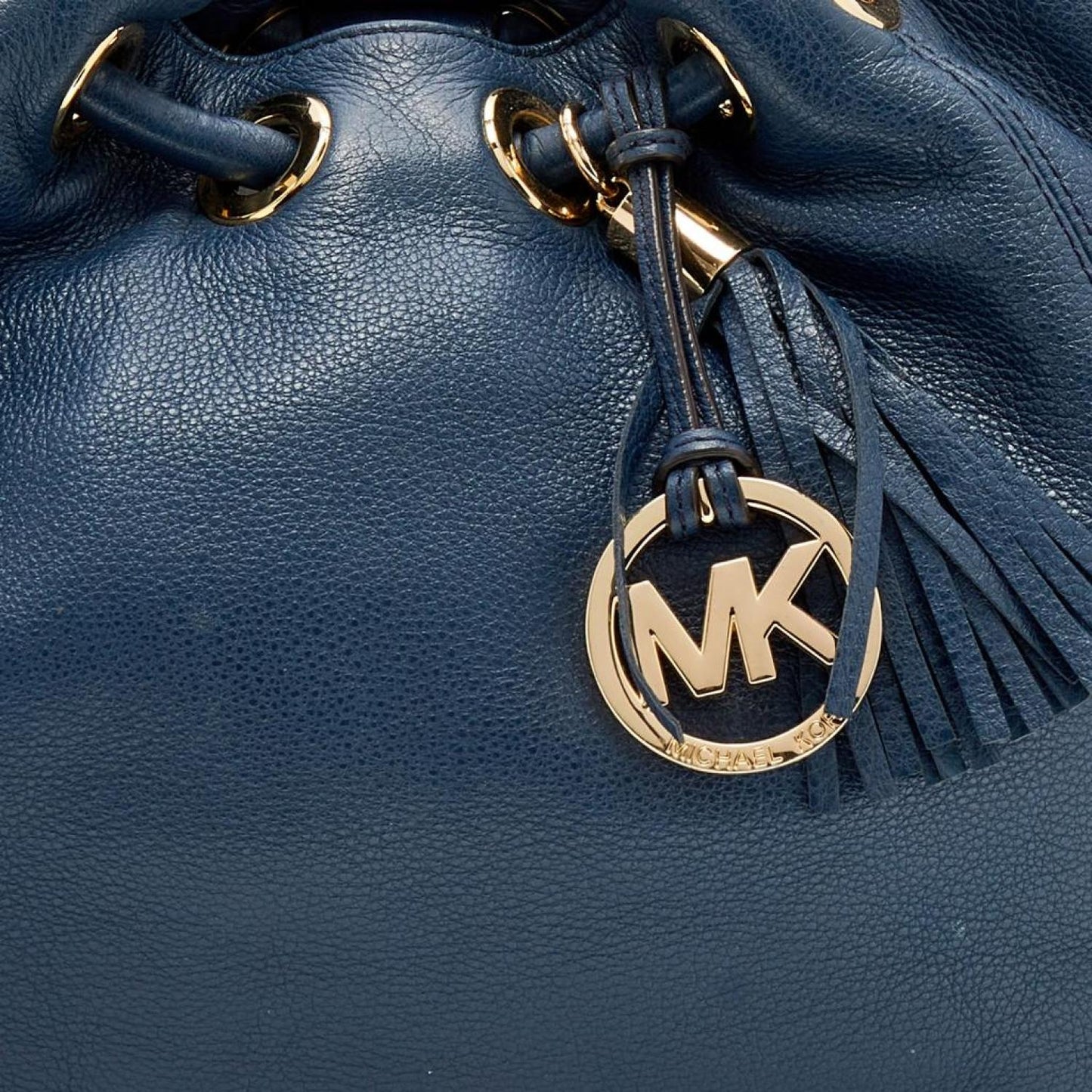 Michael Michael Kors Leather Ring Tassel Tote