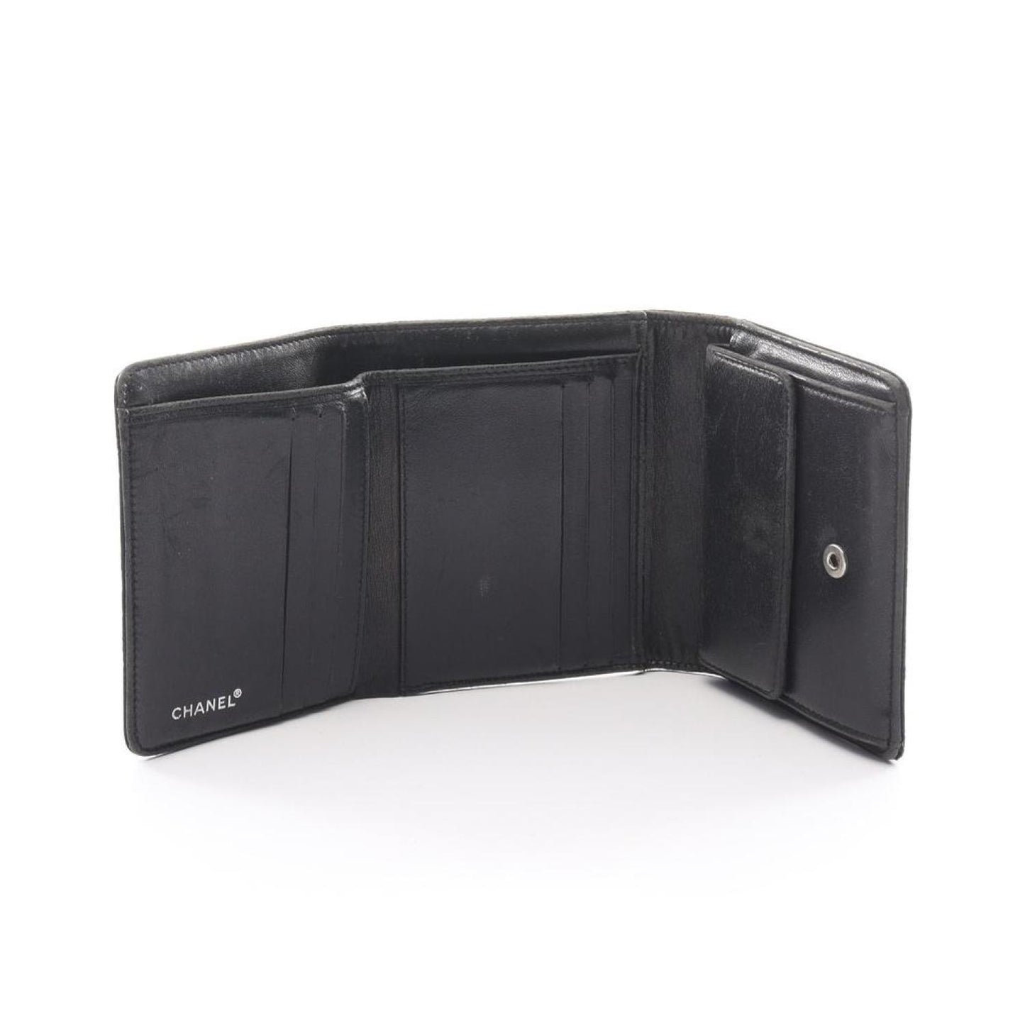New Travel Line Trifold Wallet Nylon Canvas
