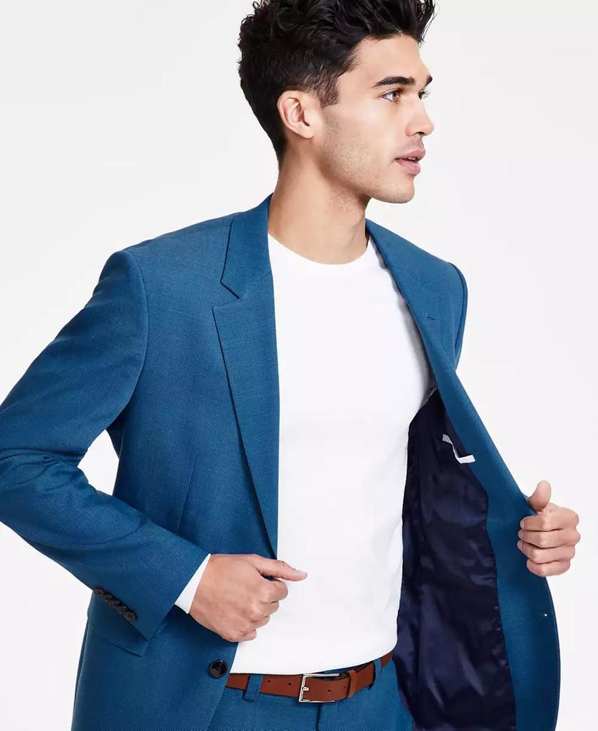 Men's Modern Fit Superflex Suit Jacket