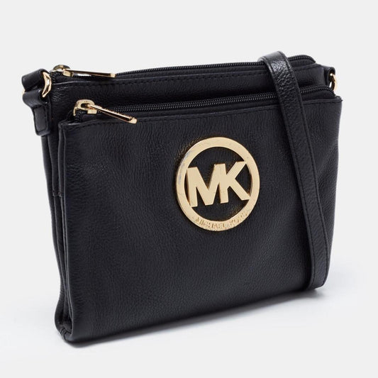 Michael Michael Kors Leather Fulton Crossbody Bag
