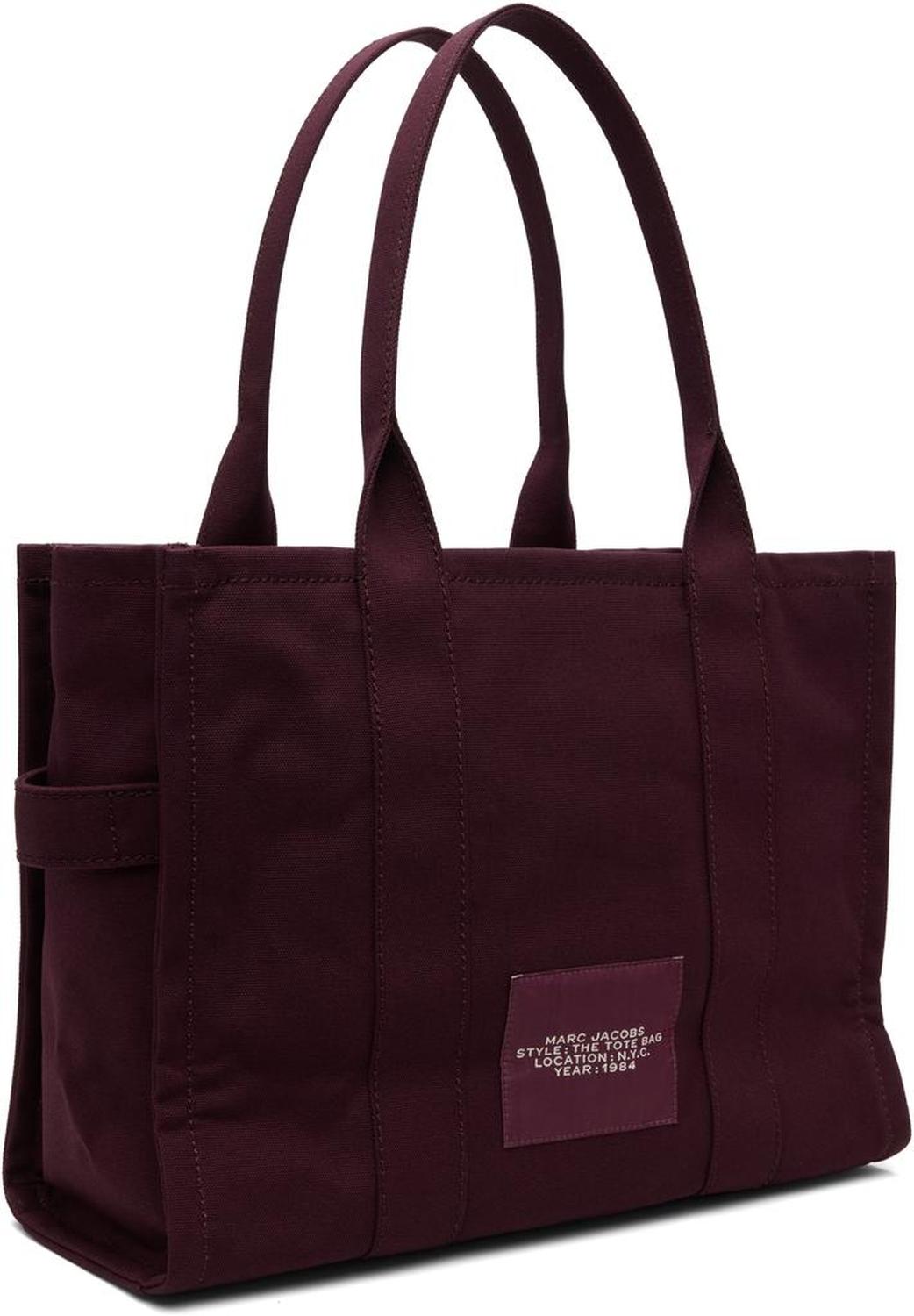 Burgundy 'The Canvas Large' Tote