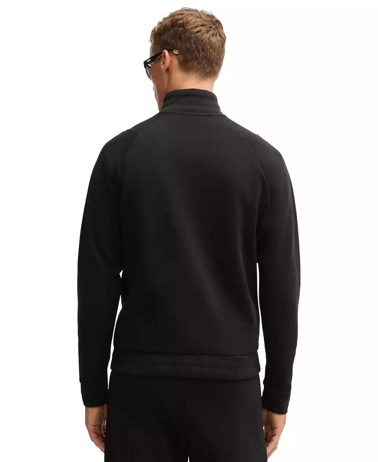 Men's Double B Monogram Zip-Neck Sweatshirt