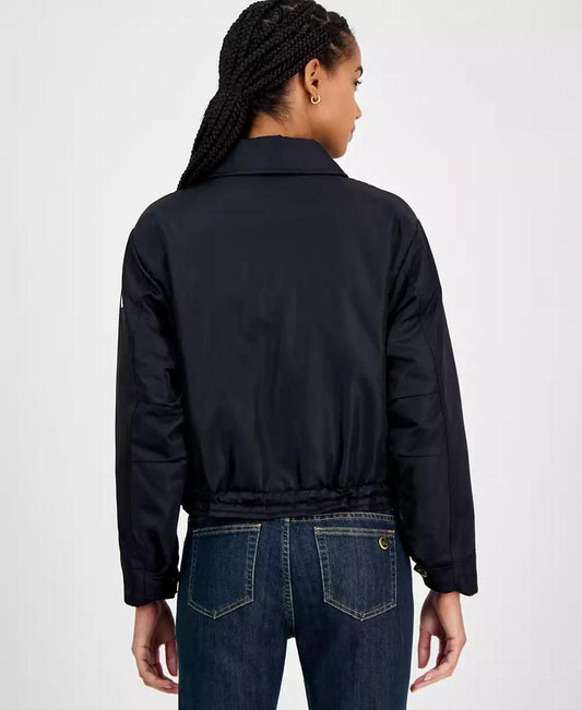 MICHAEL Women's Reversible Bomber Barn Jacket