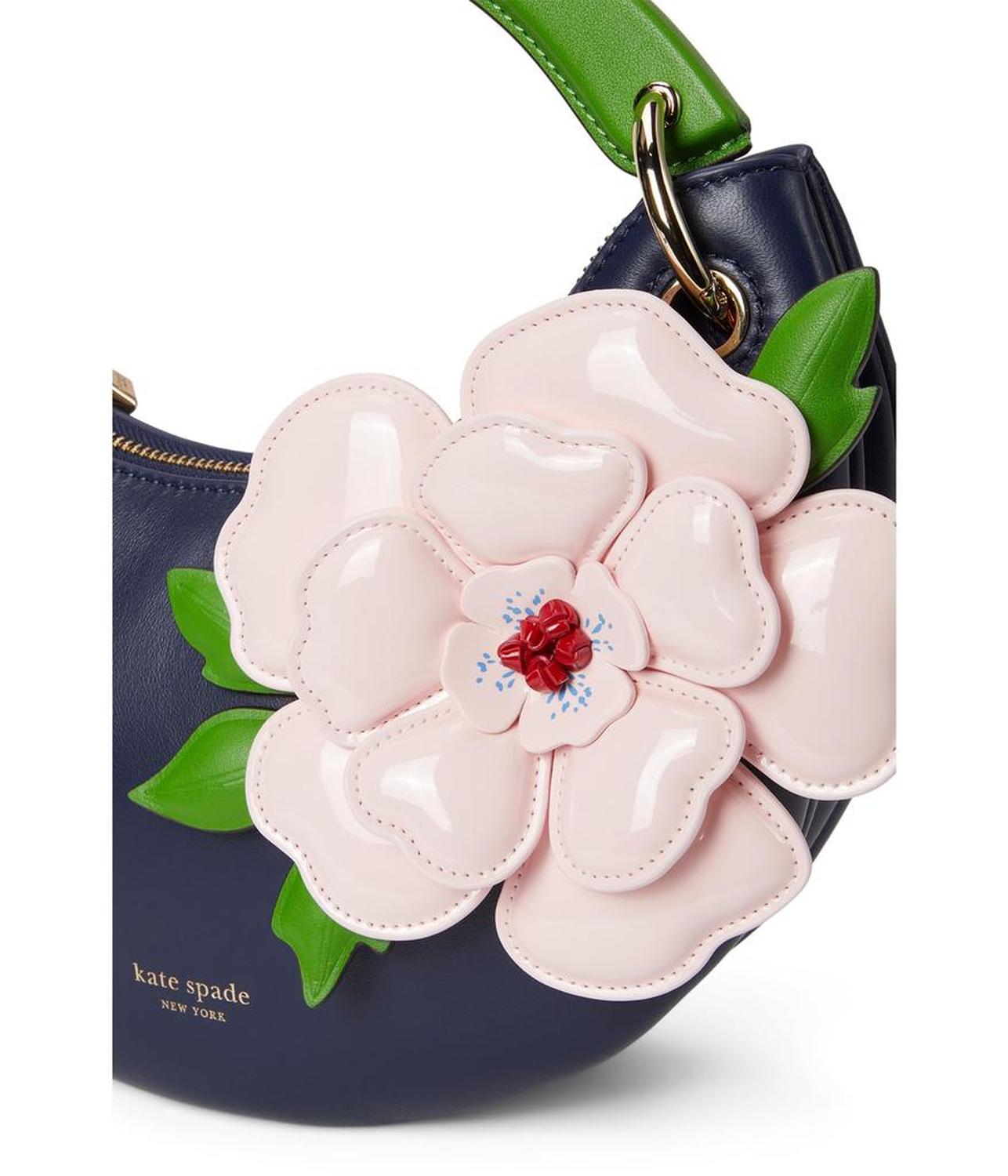 Expo Floral Top Handle Bag