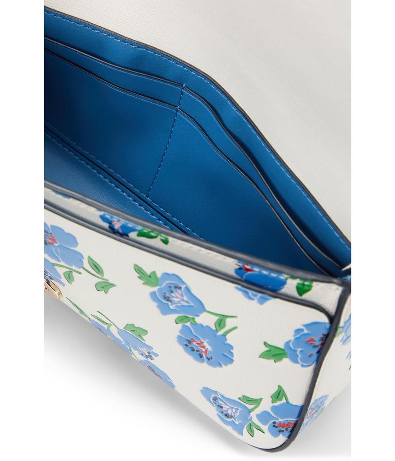 Devin Springtime Blooms Flap Chain Wallet