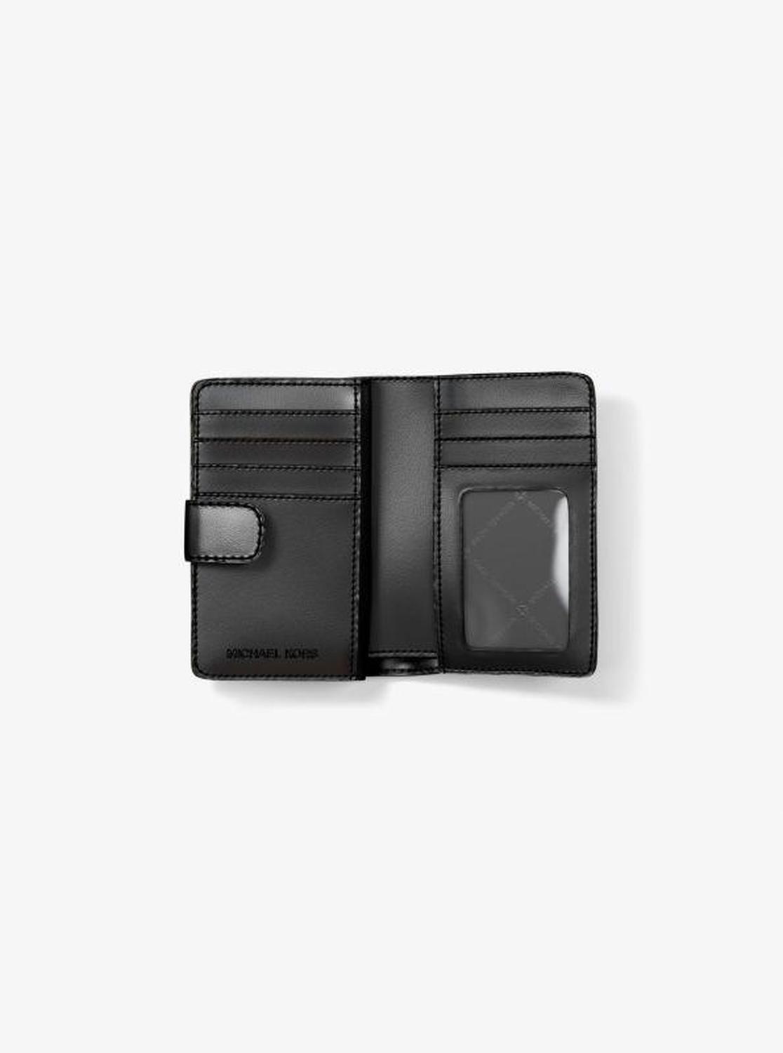 Jet Set Medium Floral Print Bi-Fold Wallet