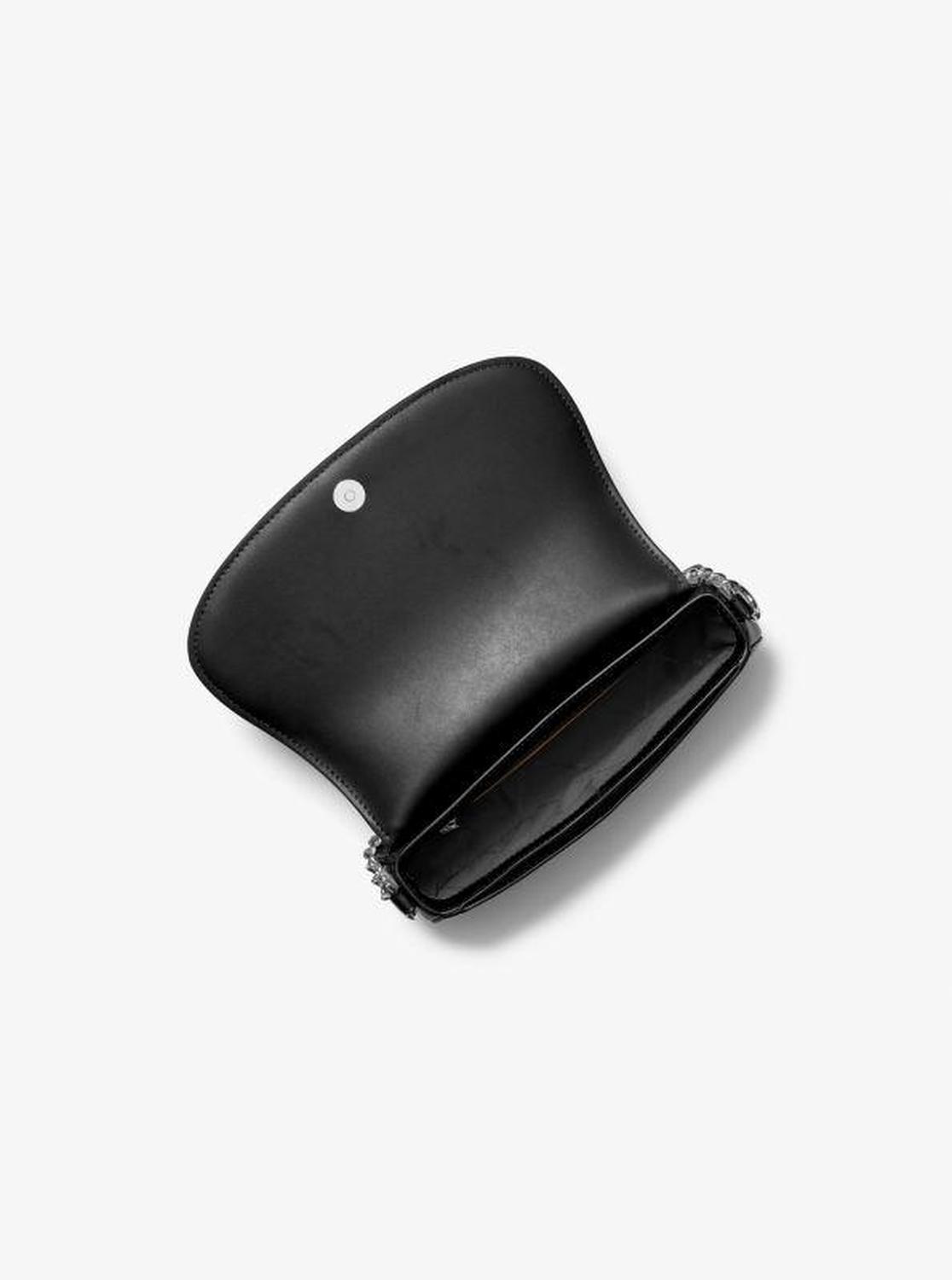 Mila Medium Leather Messenger Bag