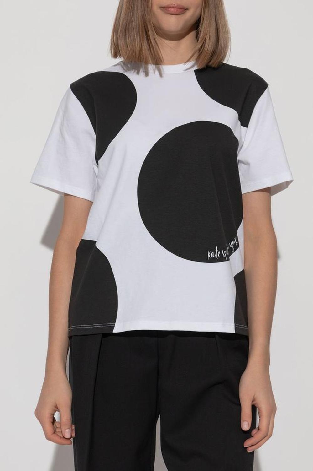 Kate Spade Graphic Dot Print Top