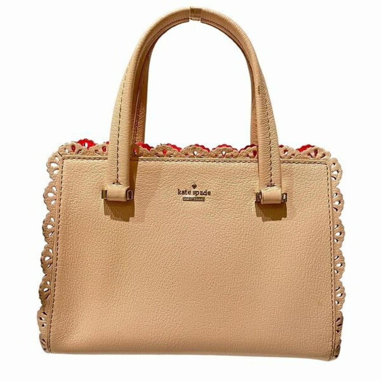 Leather Handbag Shoulder Bag (Pre-Owned)