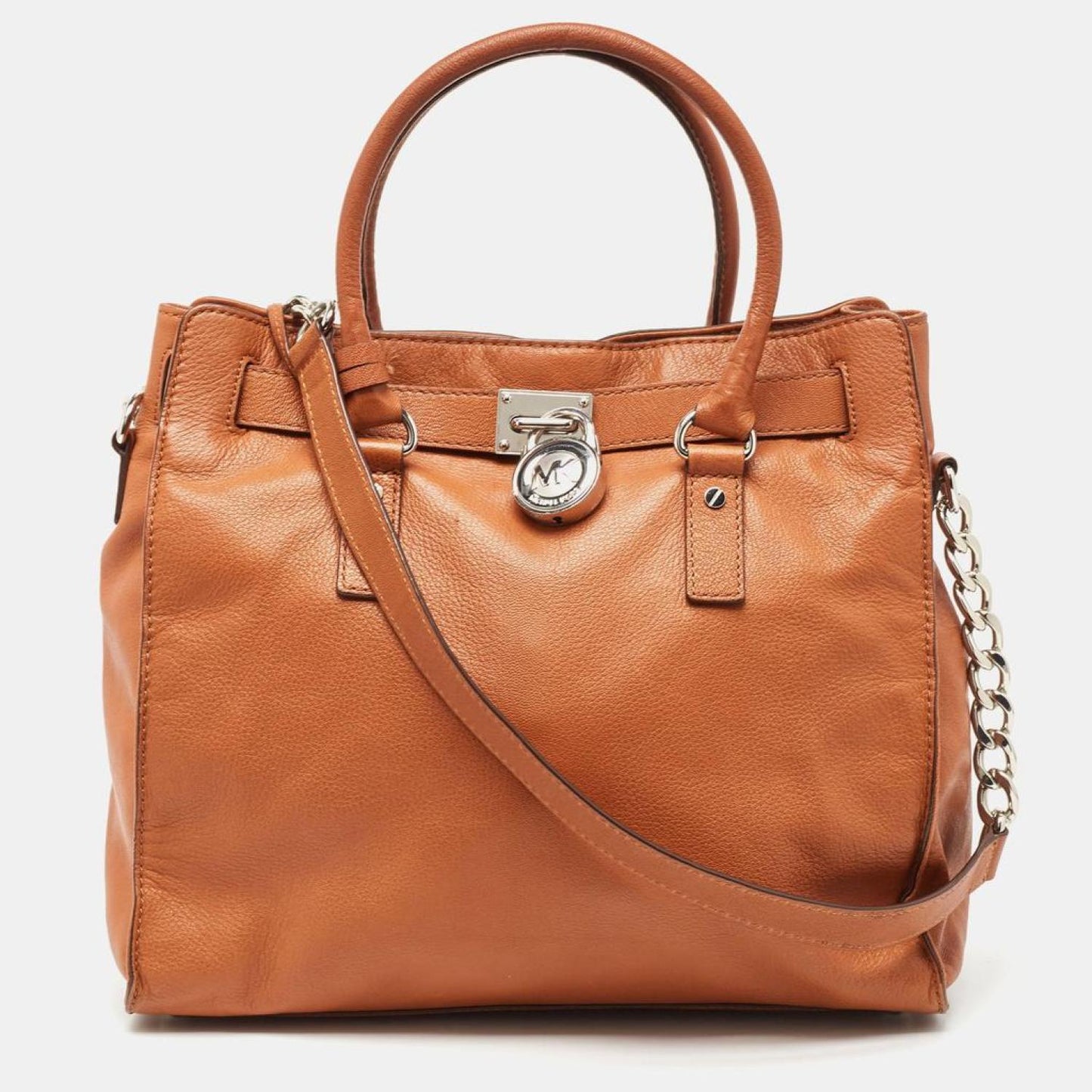 Michael Michael Kors Leather Large North South Hamilton Tote