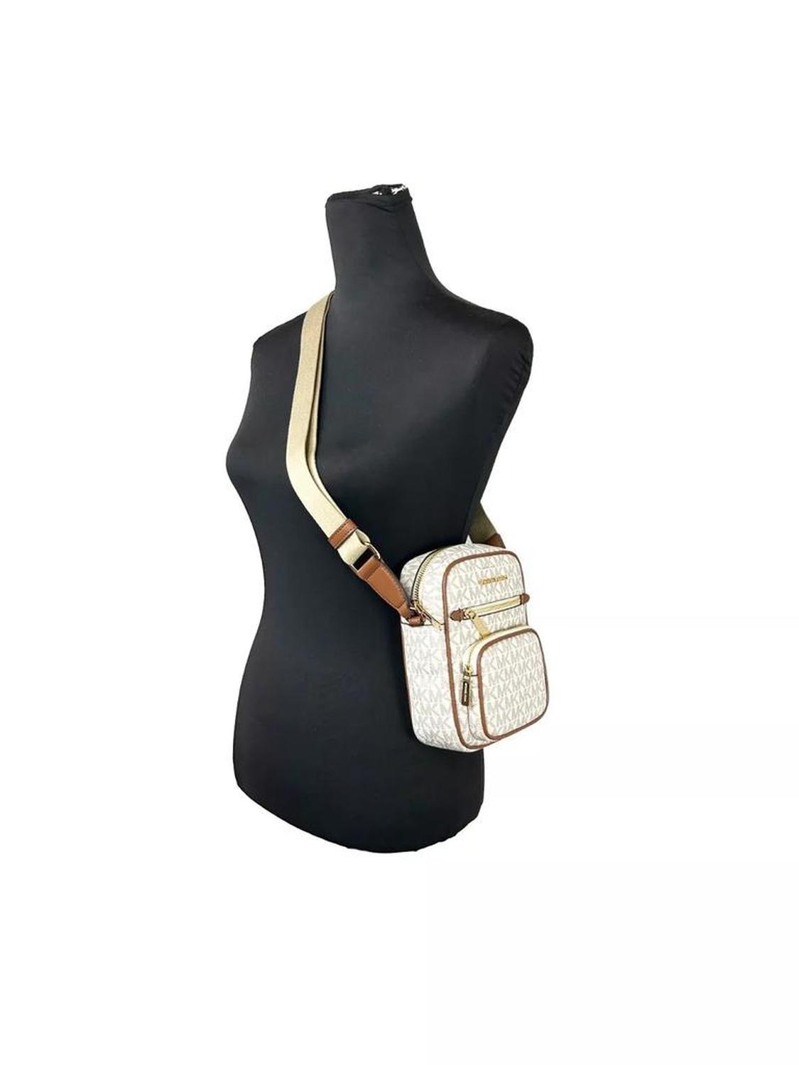 North South Medium Crossbody Bag Women's ivory