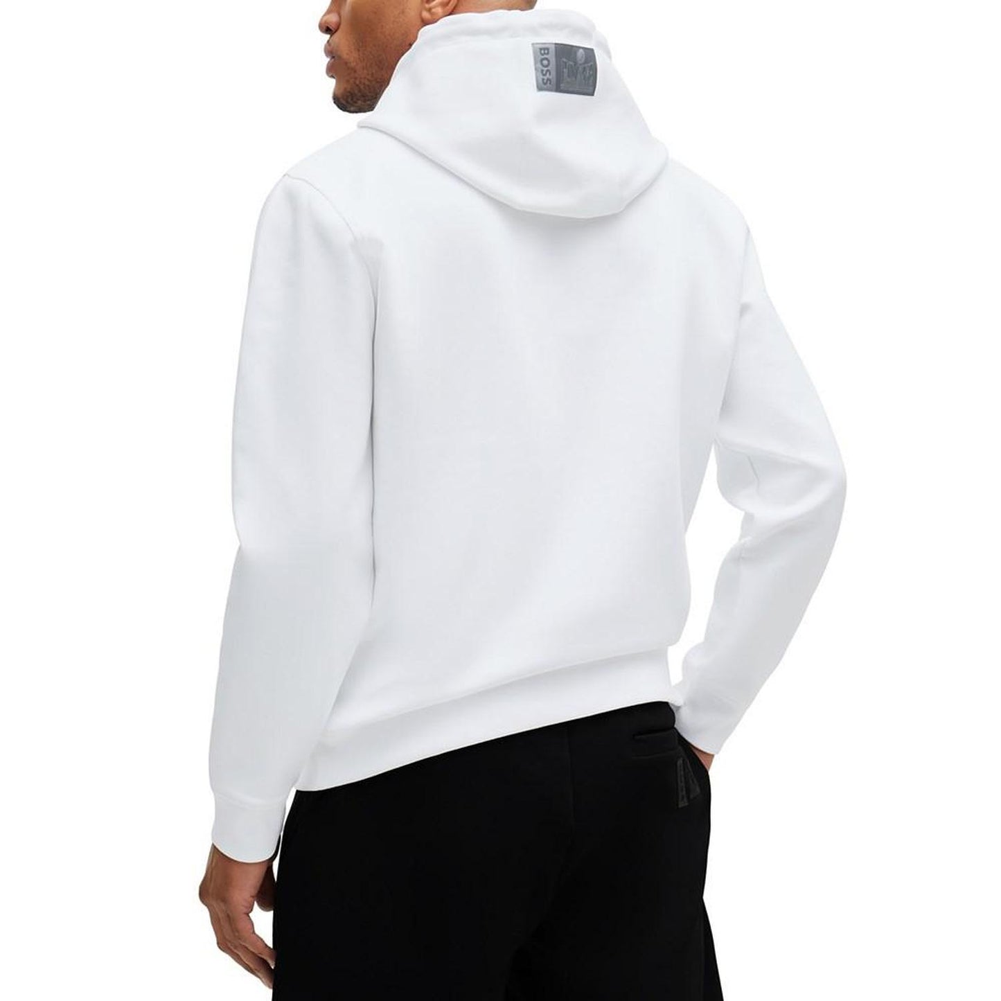BOSS Men's BOSS x NFL Metallic Print Hoodie