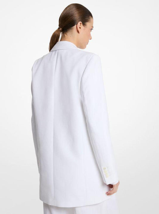 Linen Boyfriend Blazer