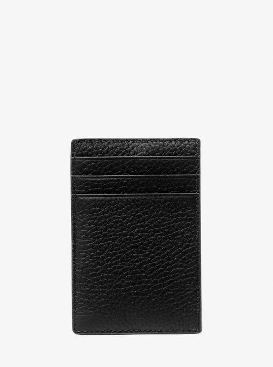 Hudson Pebbled Leather Card Case