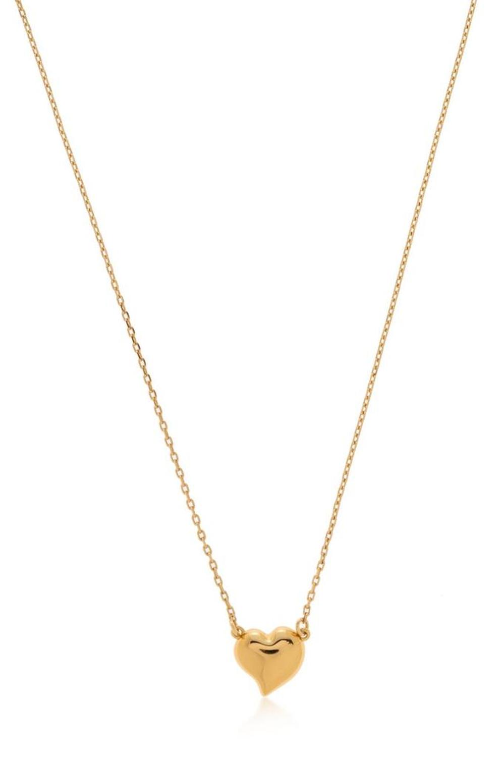 Kate Spade Heart Shaped Embellished Necklace