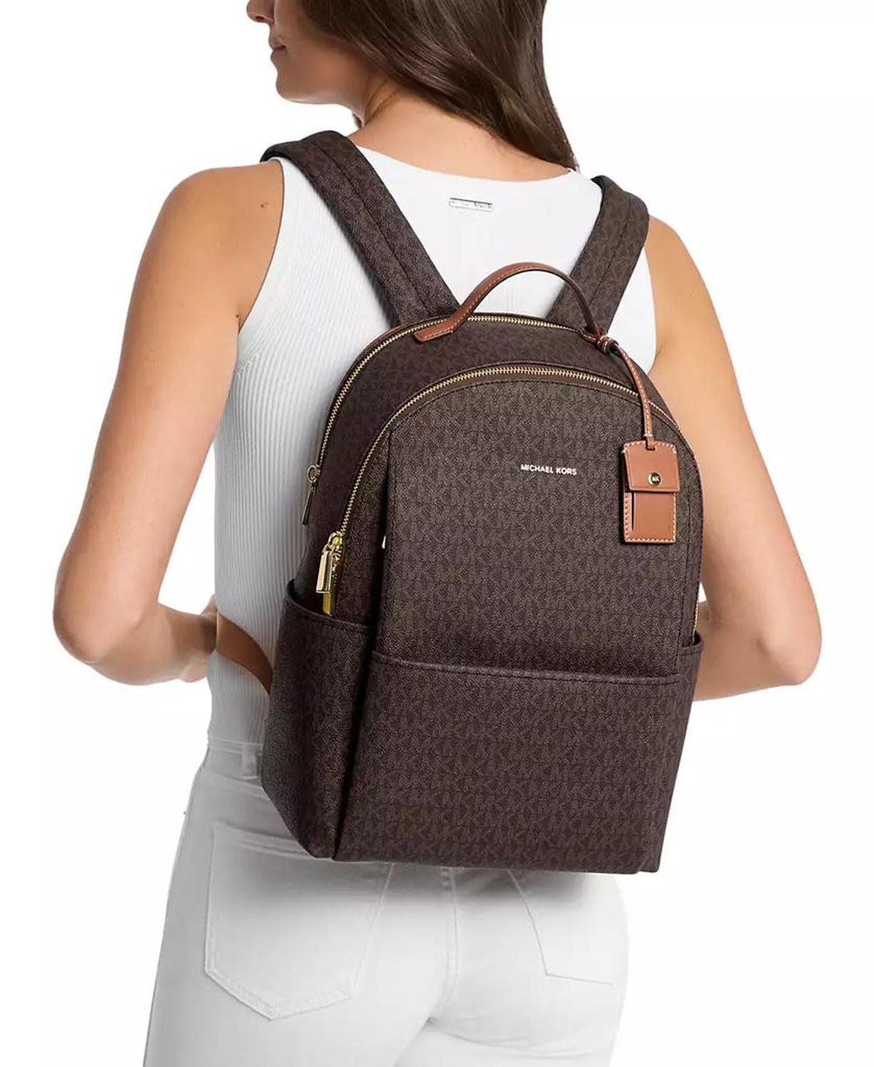 Sable Small Logo Multifunction Backpack