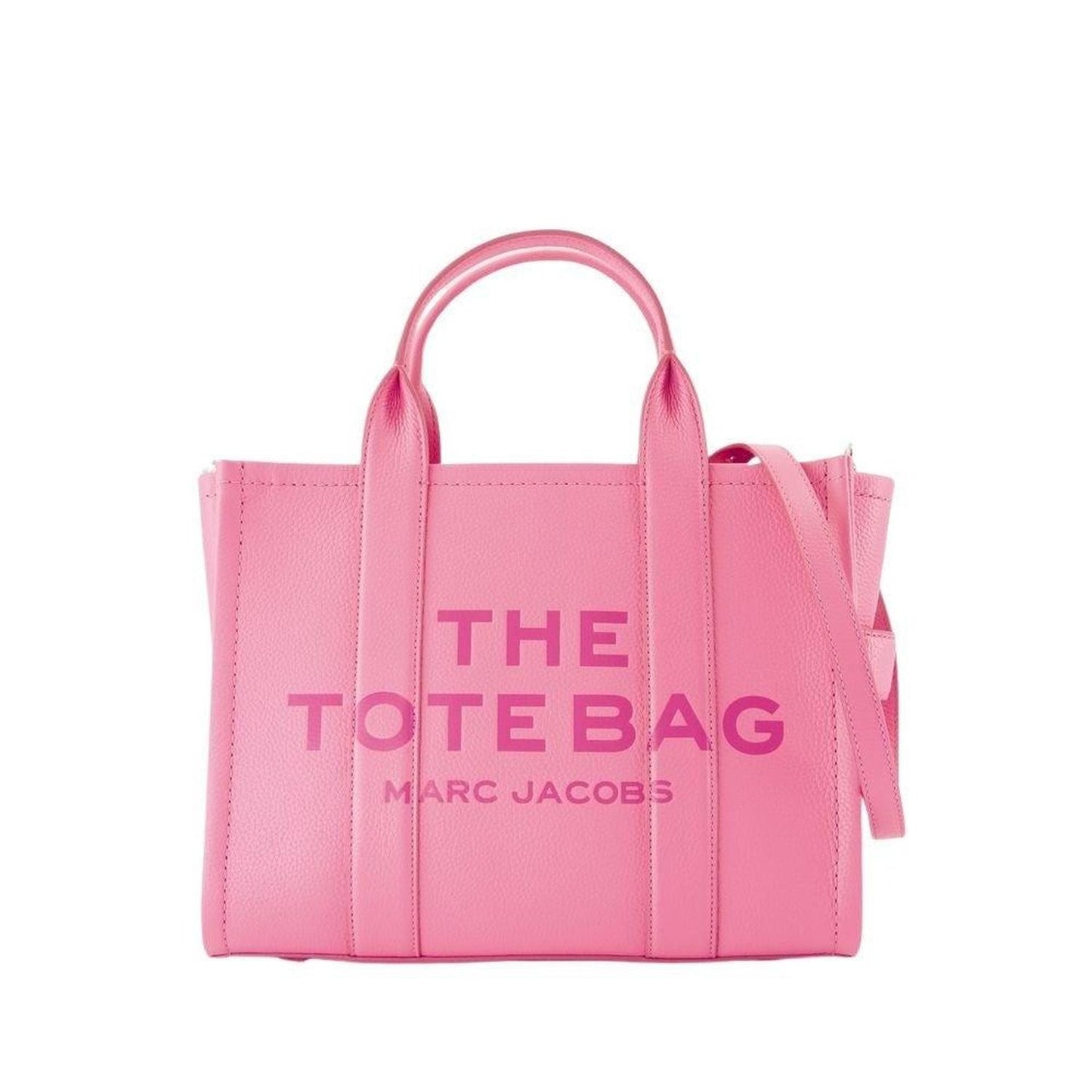 The Medium Tote - Leather - Pink