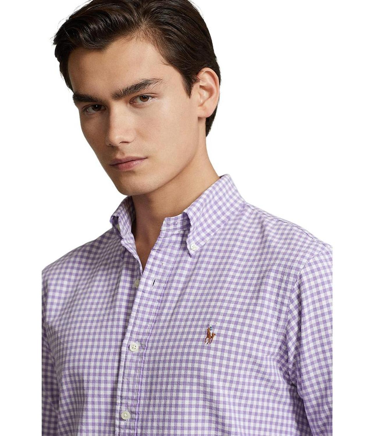 Classic Fit Gingham Oxford Shirt