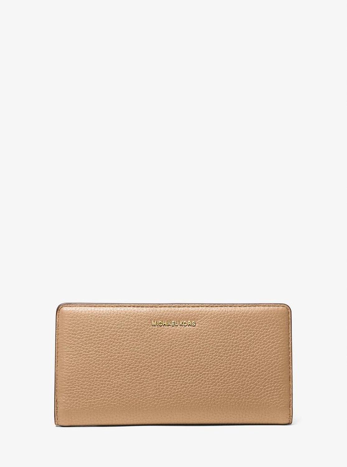 Bryant Large Pebbled Leather Snap-Front Wallet