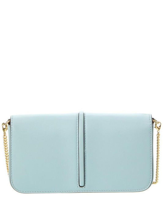 FENDI Fendigraphy Leather Wallet On Chain