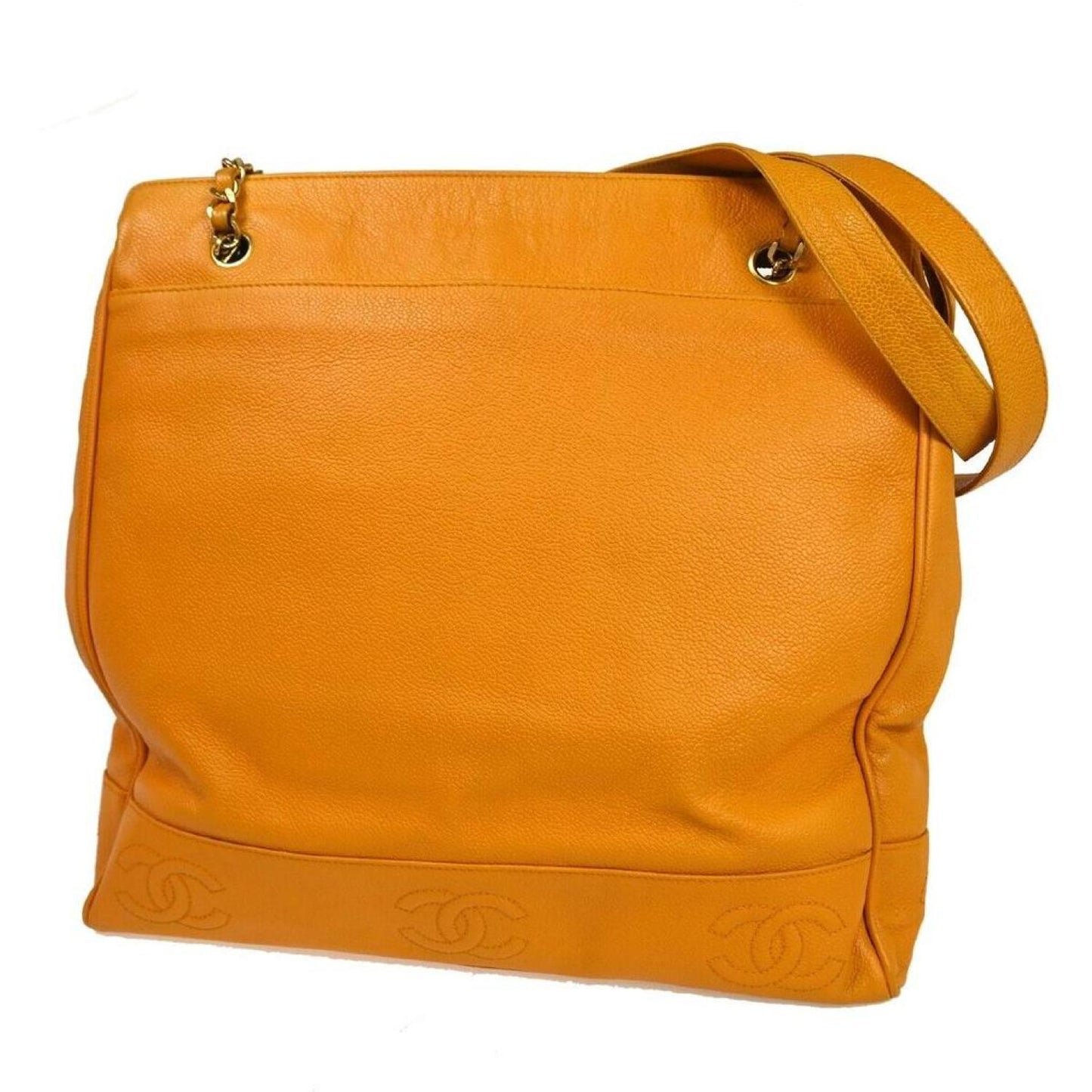 Chanel Triple Coco Leather Shoulder Bag (Pre-Owned)