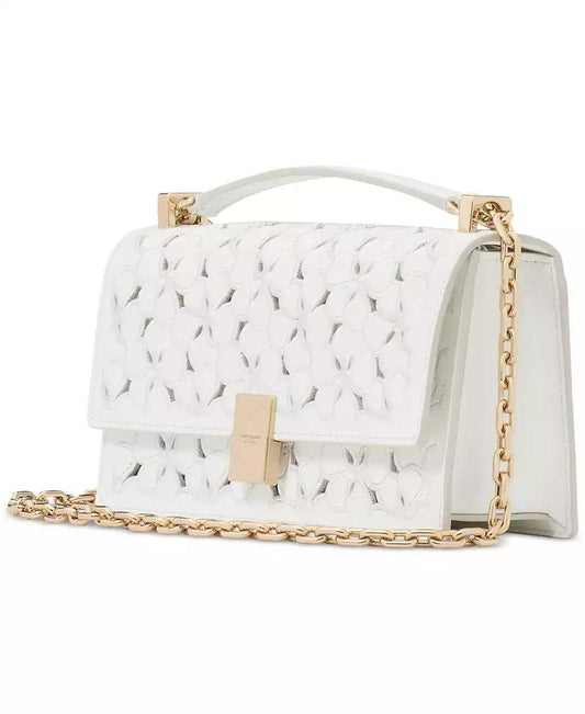 Eyelet Deco Mini Leather Crossbody Bag