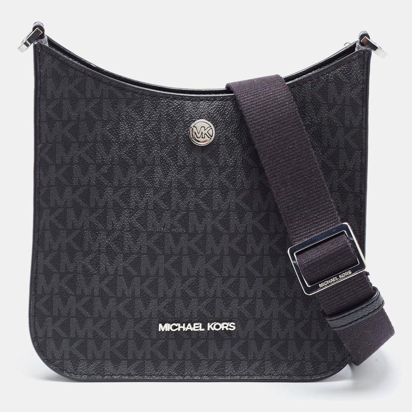 Michael Kors Signature Coated Canvas Briley Messenger Bag