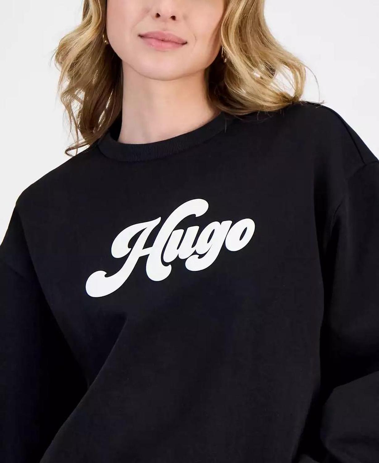 Women's Logo-Print Long-Sleeve Sweatshirt