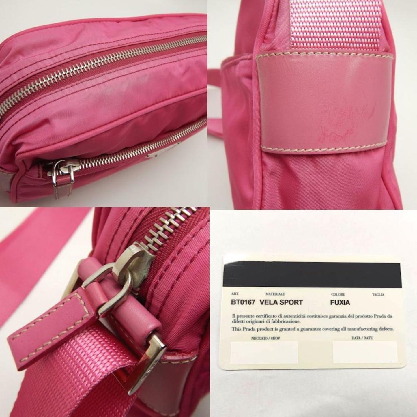 Prada Tessuto Synthetic Shoulder Bag (Pre-Owned)
