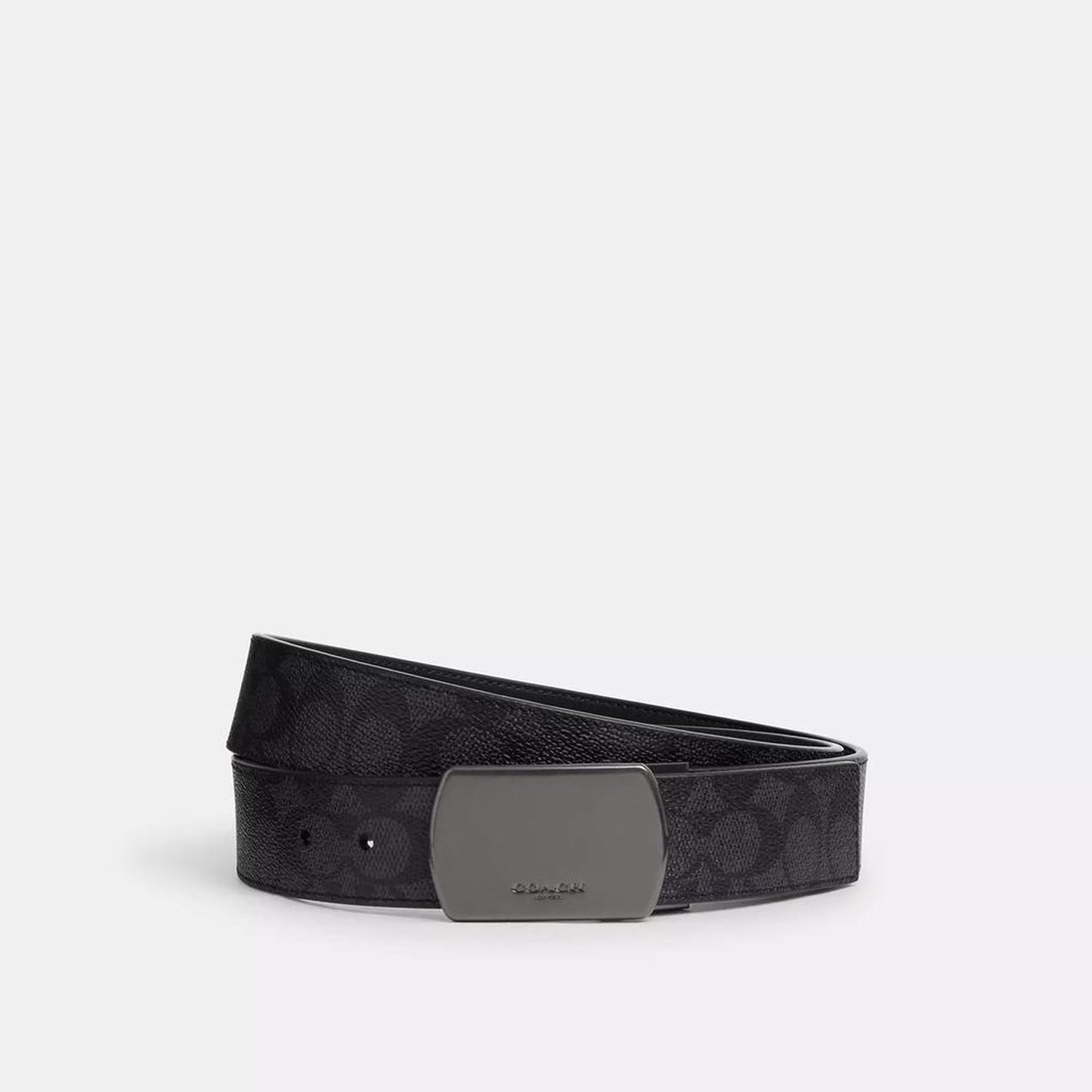 Plaque Buckle Cut To Size Reversible Belt, 38 Mm