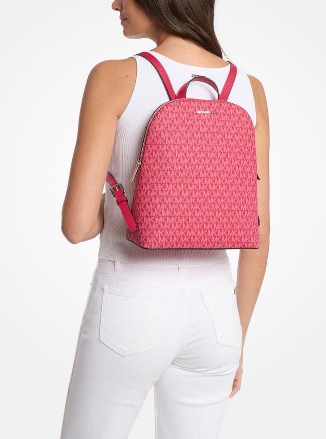 Cindy Large Signature Logo Backpack