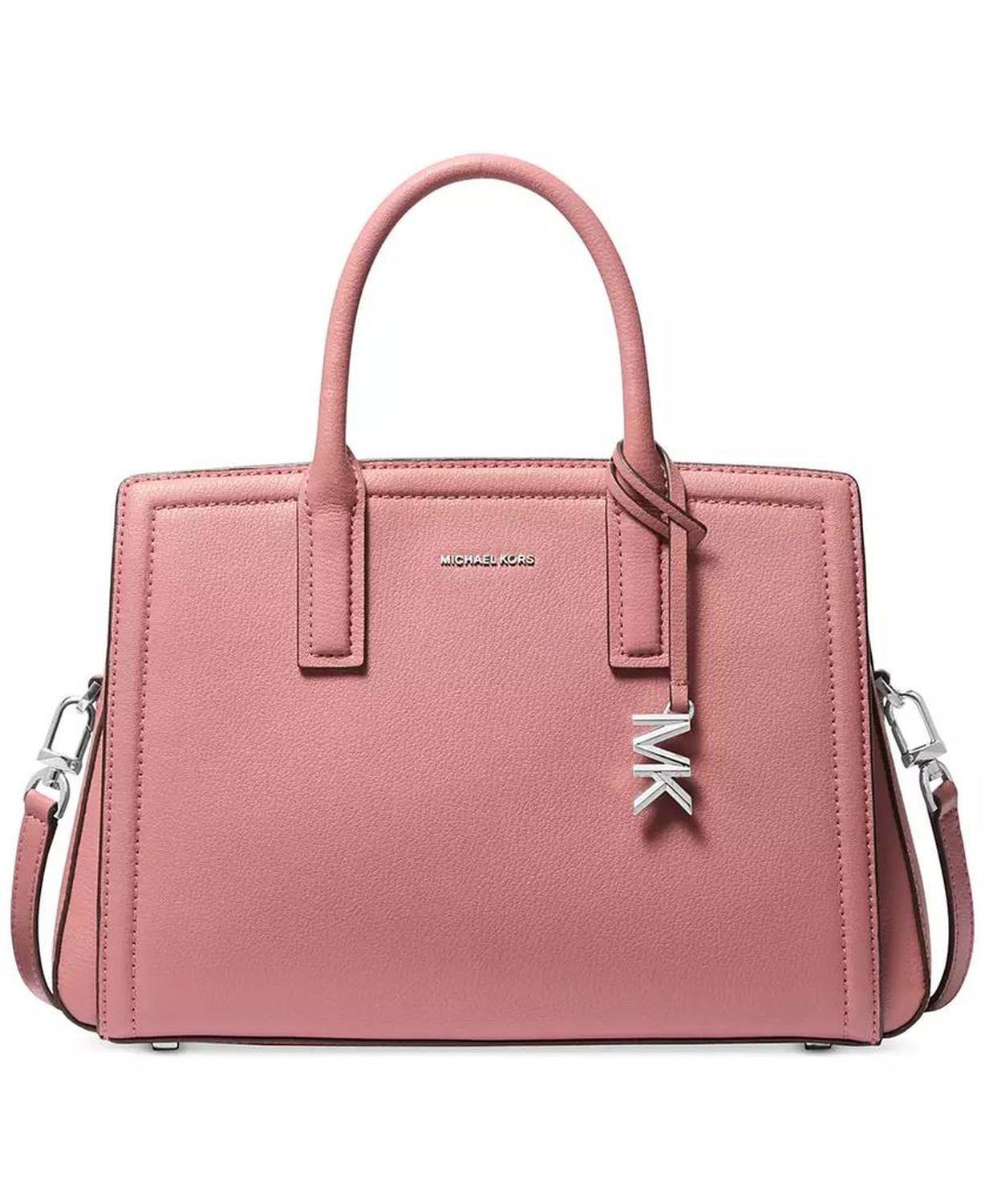 Laila Medium Leather Crossbody Satchel