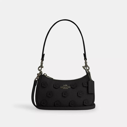 Teri Mini Crossbody Bag With Floral Applique