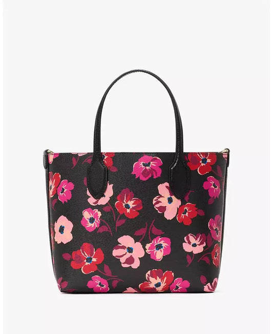 Women's Bleecker Fall Poppies Medium Tote Bag