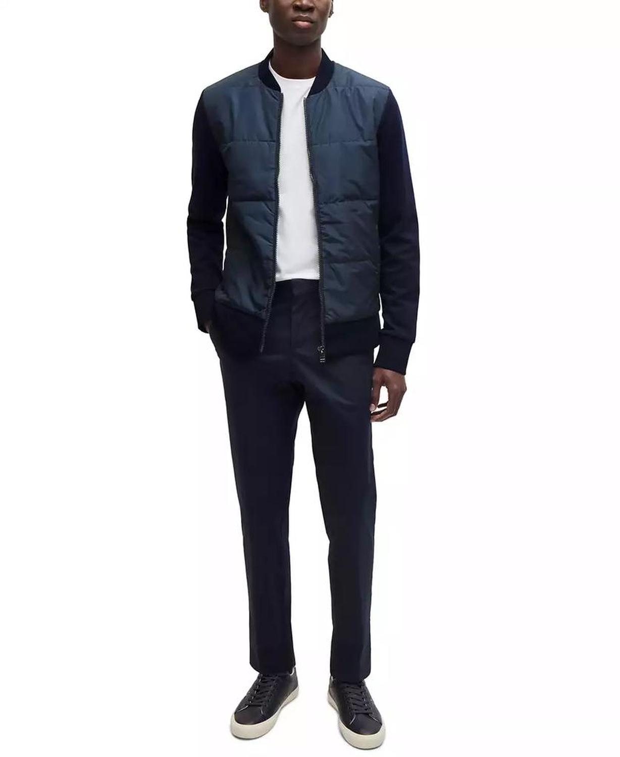 Men's Technical Fabric Zip-Up Sweatshirt