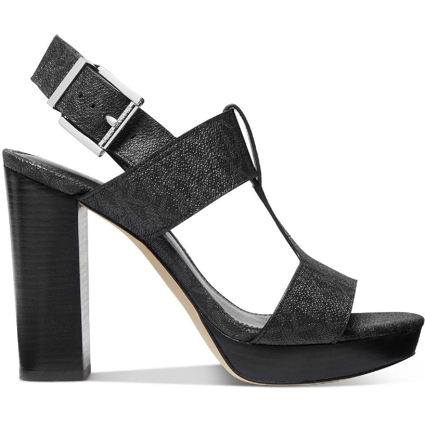 Becker T Strap Womens Leather Slingbacks T-Strap Heels