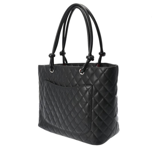 Chanel Cambon  Leather Tote Bag (Pre-Owned)