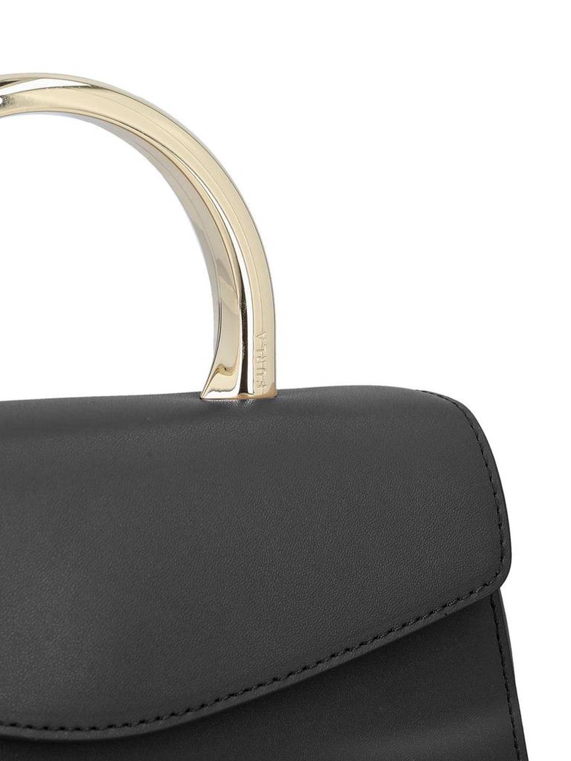 Furla Foldover Top Handle Bag