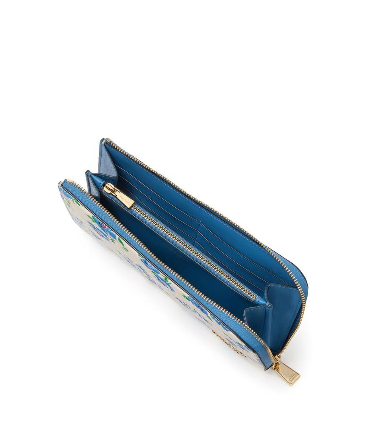 Devin Springtime Blooms Zip Around Continental Wallet