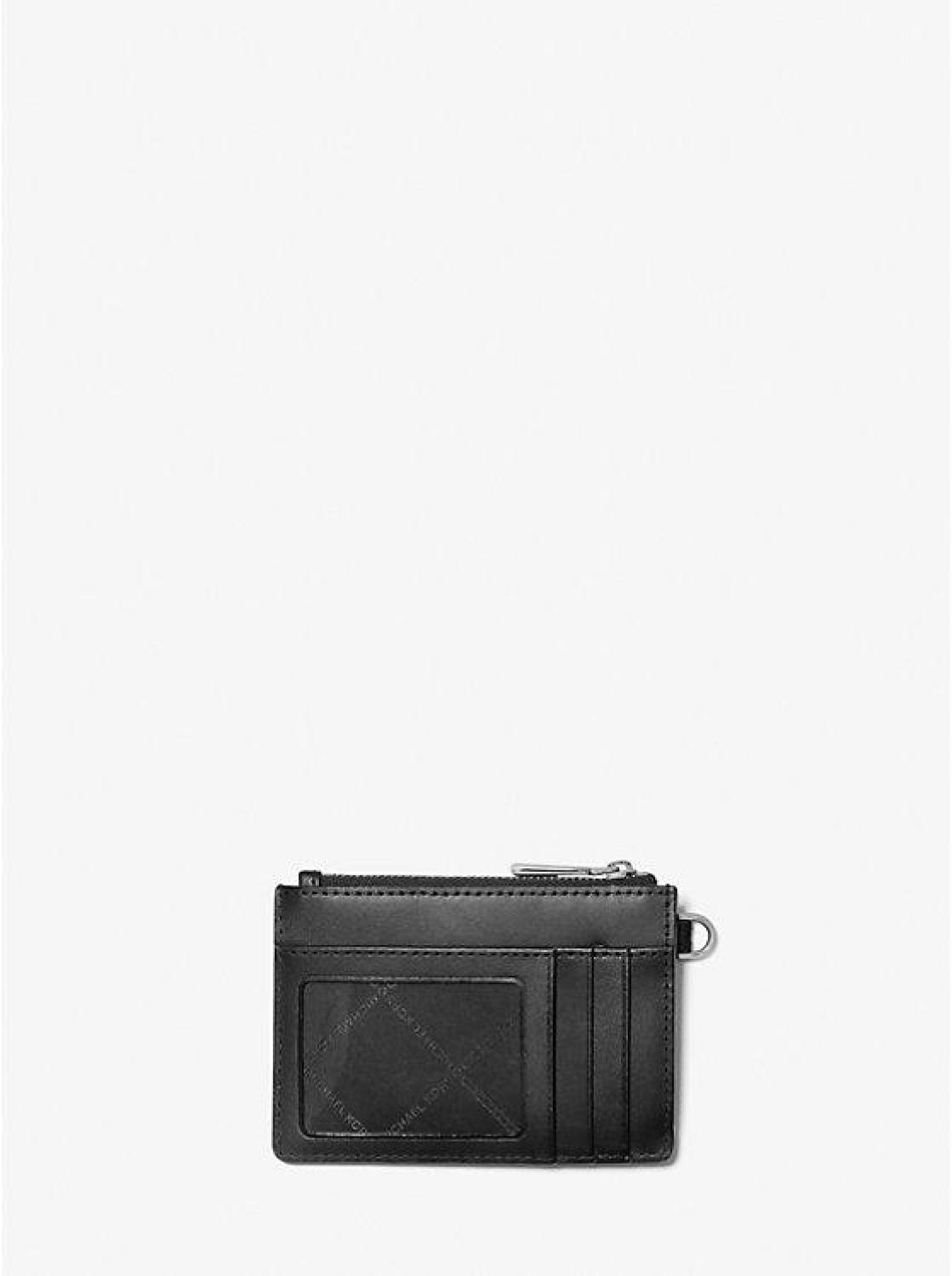 Jet Set Small Logo Embossed Patent Leather Coin Purse