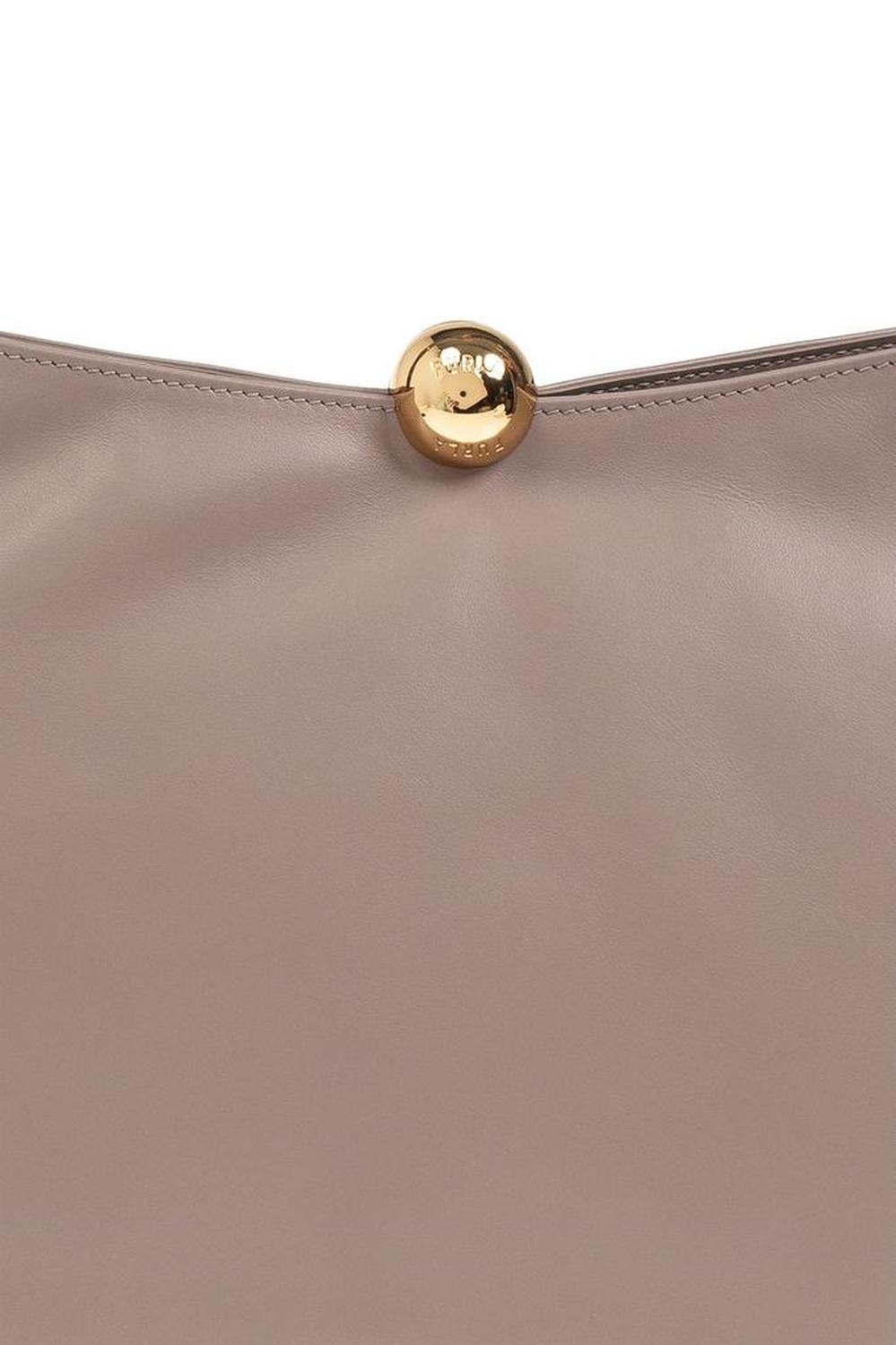 Furla Sfera Logo Debossed Medium Shoulder Bag