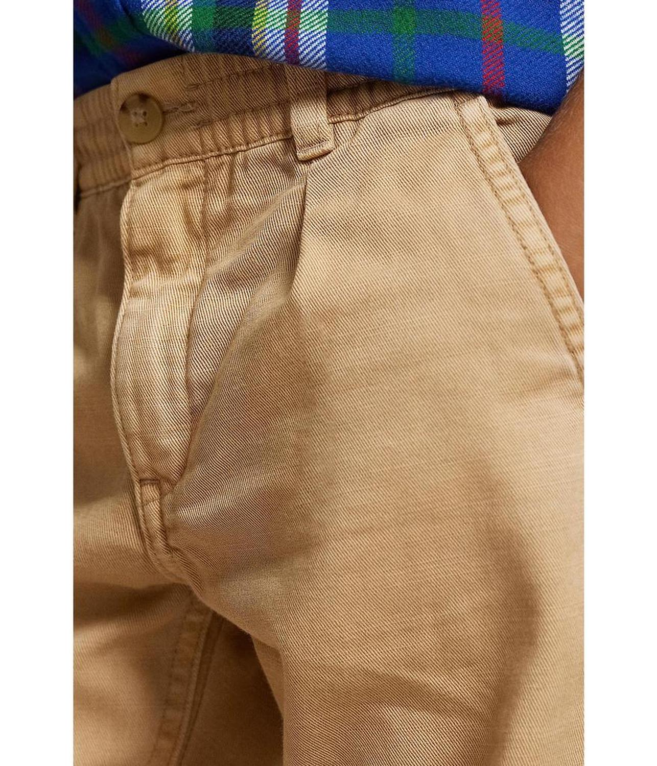 Cropped Cotton Twill Pants (Toddle/Little Kids/Big Kids)