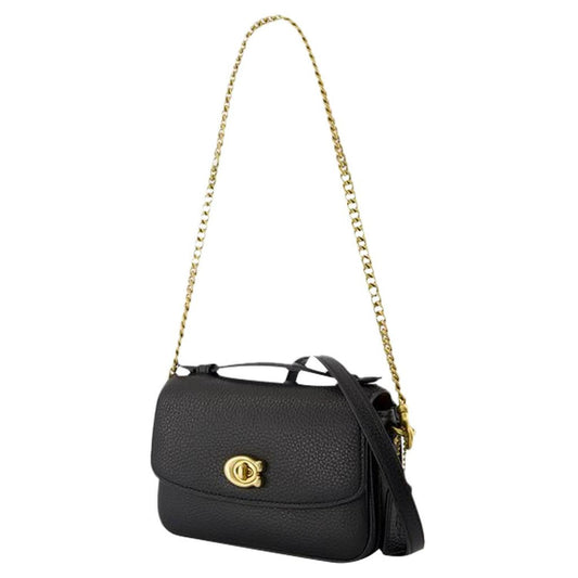 Cassie 17 Crossbody - Coach - Leather - Black
