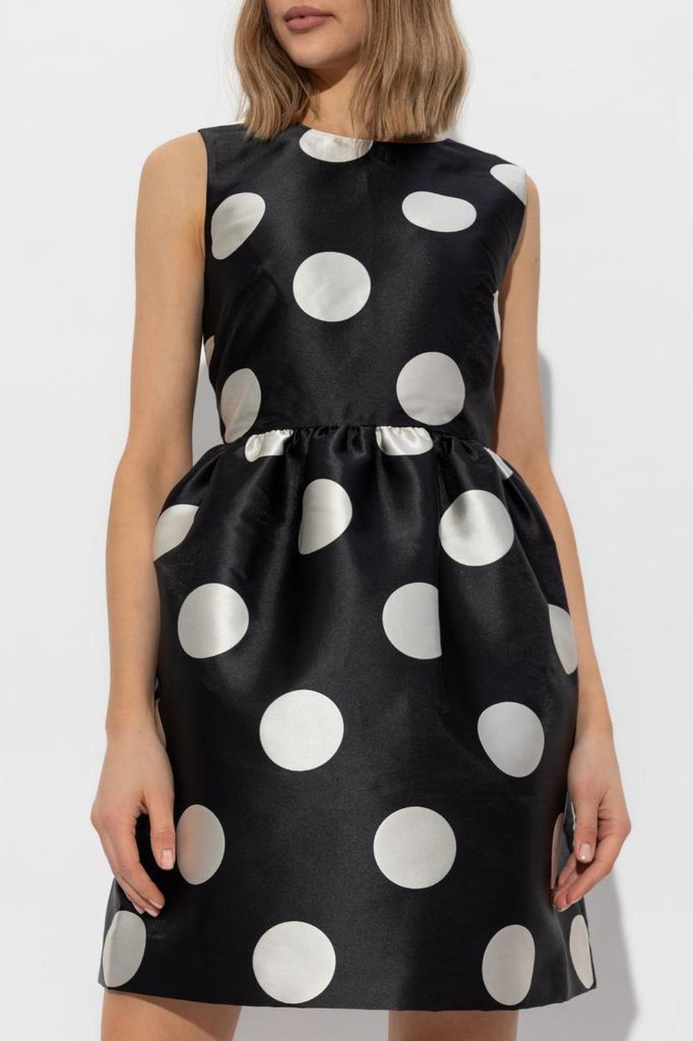 Kate Spade Polka Dot Bow Back Dress