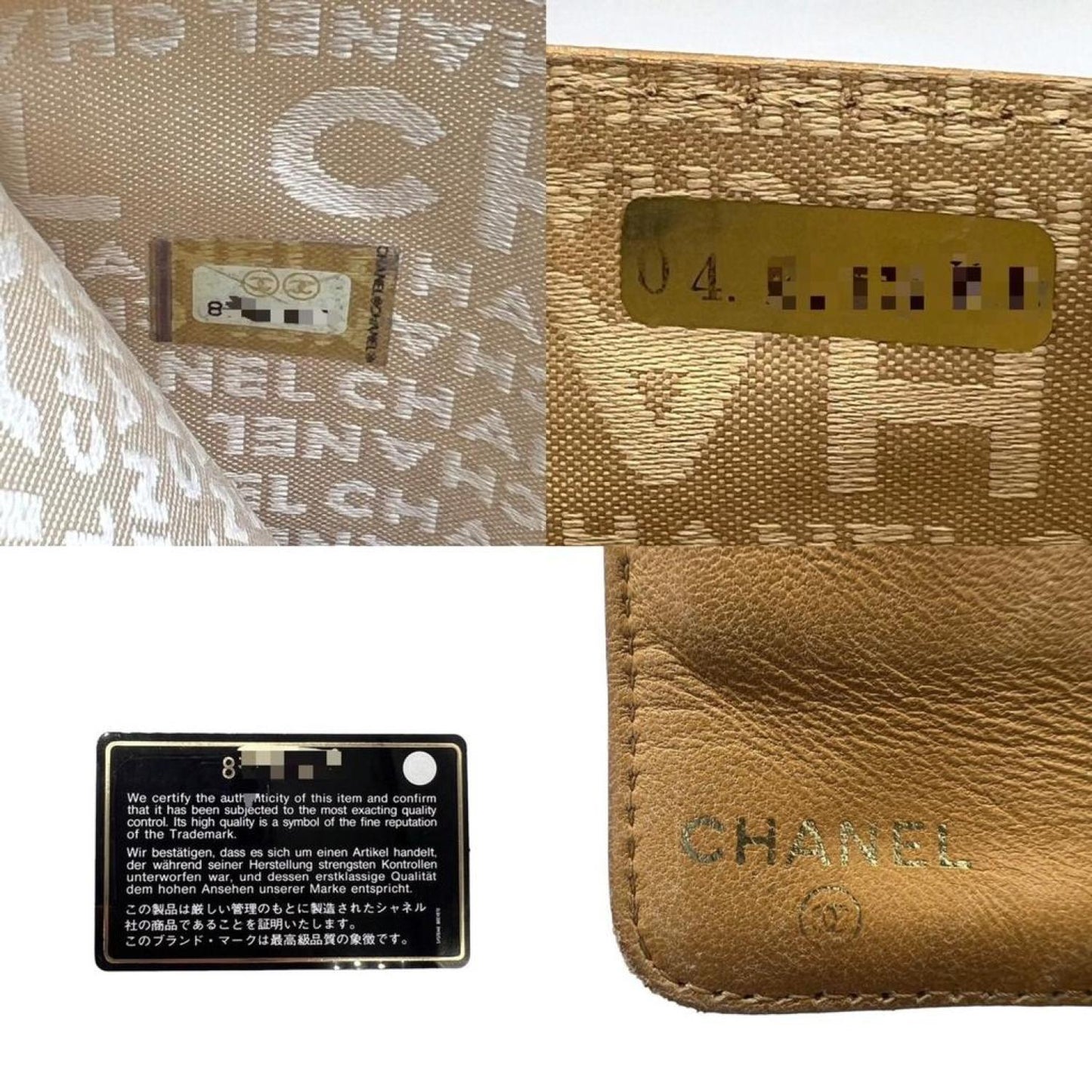 Chanel Cc Leather Wallet (Pre-Owned)