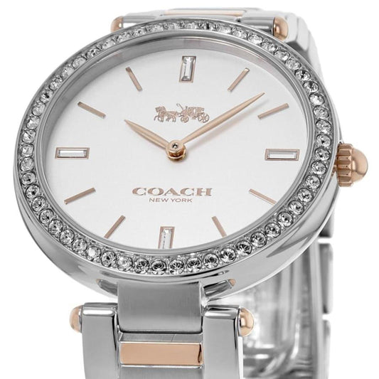 Park Silver Dial Two-Tone Steel Women's Watch 14503096