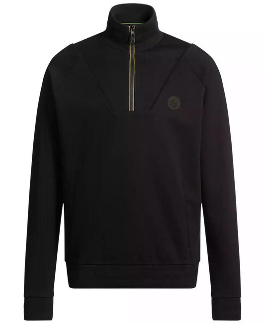 Men's Double B Monogram Zip-Neck Sweatshirt